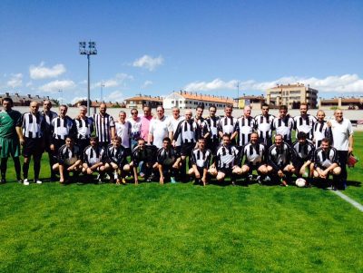 Foto de equipo de la Asociación de Veteranos del Haro Deportivo