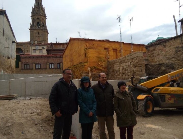 El tripartito visita obras