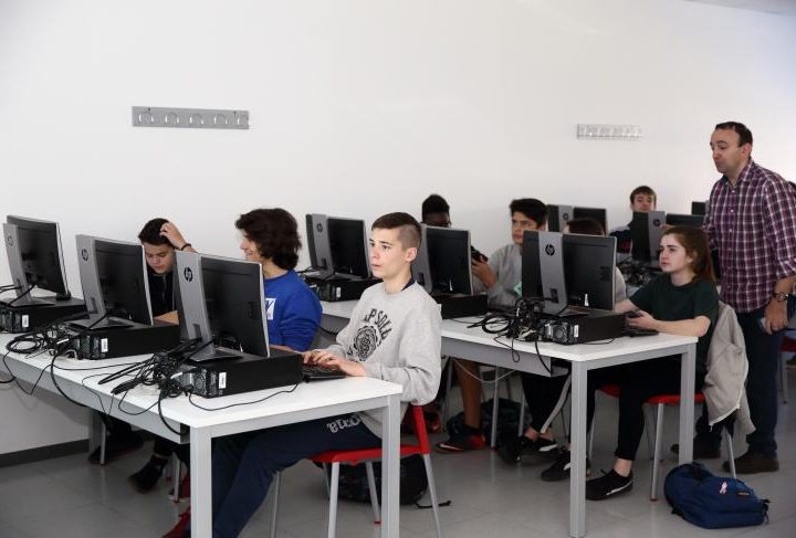 Alumnos del IES Ciudad de Haro en la Universidad de La Rioja