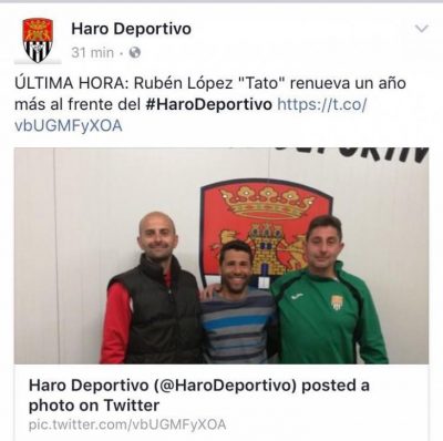 Haro Deportivo - Ruben Lopez