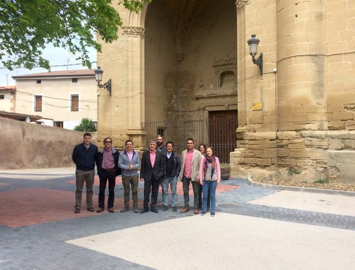 Visita reurbanización calles Leiva