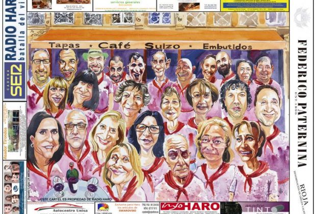 Cartel Caricaturas de Radio Haro