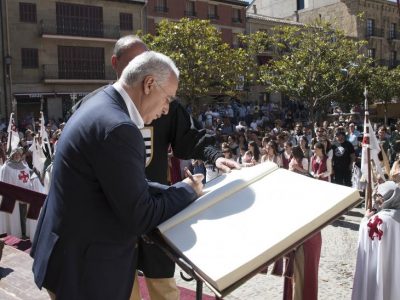 El Pte Gobierno inaugura las XXII jornadas medievales de Briones 04