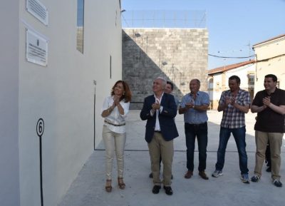 Inauguración plaza y remodelacion frontón antiguo VIllar de Torre