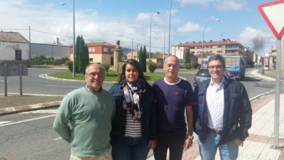 Foto Cs Haro. De Izq a dcha Juan Carlos Andrés, Mª Luisa Alonso, Óscar Criales, Julián San Martín,