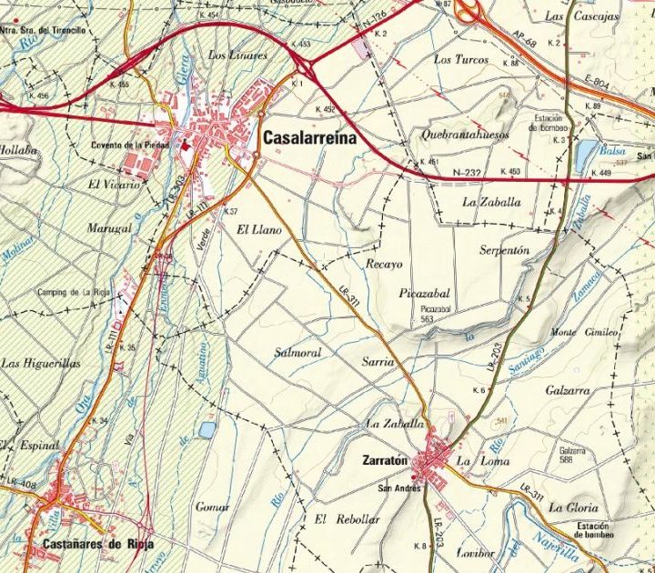 Mapa carretera Casalarreina