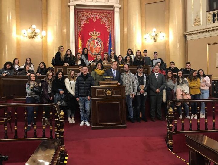 IES CIUDAD DE HAROI EN EL SENADO
