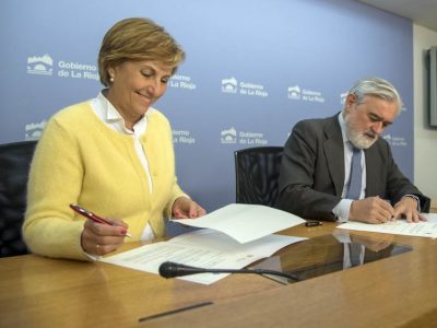 Firma convenio rae San Millán 1