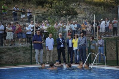 Inauguración piscinas Ventrosa
