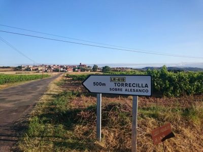 LR-419 en Torrecilla sobre Alesanco