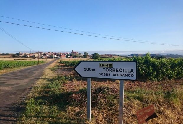 LR-419 en Torrecilla sobre Alesanco