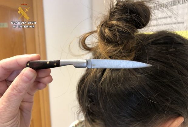 Navaja moño zona ocio