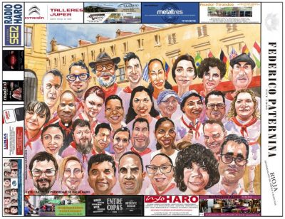 Cartel de caricaturas 2019