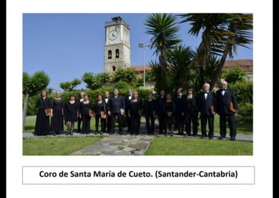 Foto, Coro Santa María. Cueto.