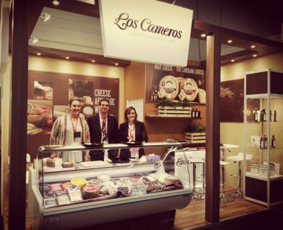 El equipo de Queso Los Cameros en la pasada edición de Feria Int Anuga