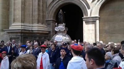 procesión del santo