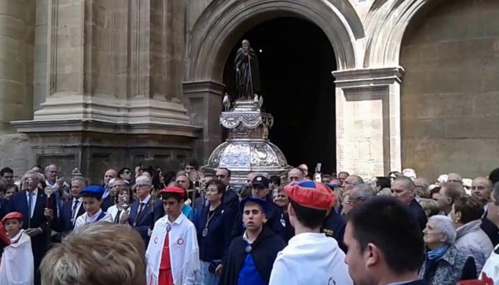 procesión del santo