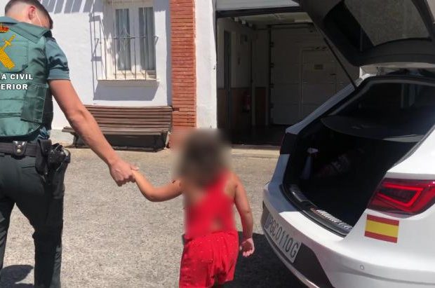 Traslado menor abandonada