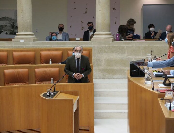 J.A Garrido, parlamento