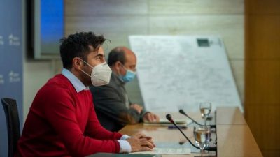 El consejero de Sostenibilidad y Transición Ecológica, Álex Dorado Nájera