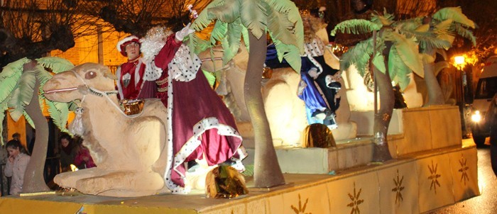 Reyes magos en Santo Domingo